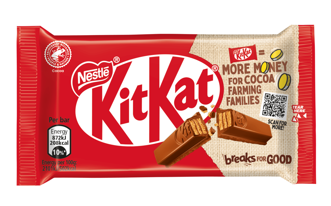 KitKat 4 Finger Caramel Chocolate KitKat®